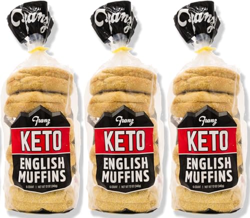 Keto English Muffins - Low Net Carbs, Same Great Taste 3 Pack (3 x 12oz)